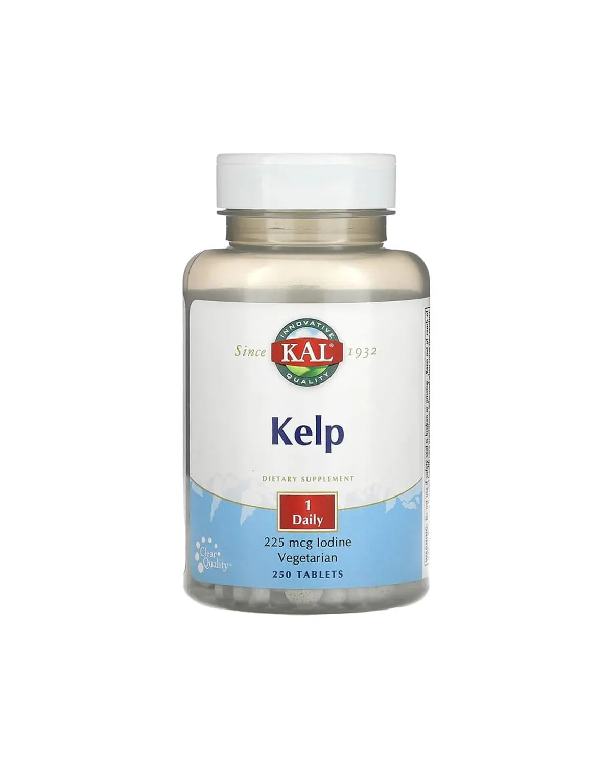 Бурые водоросли, Kelp, , 250 таблеток KAL 20401029