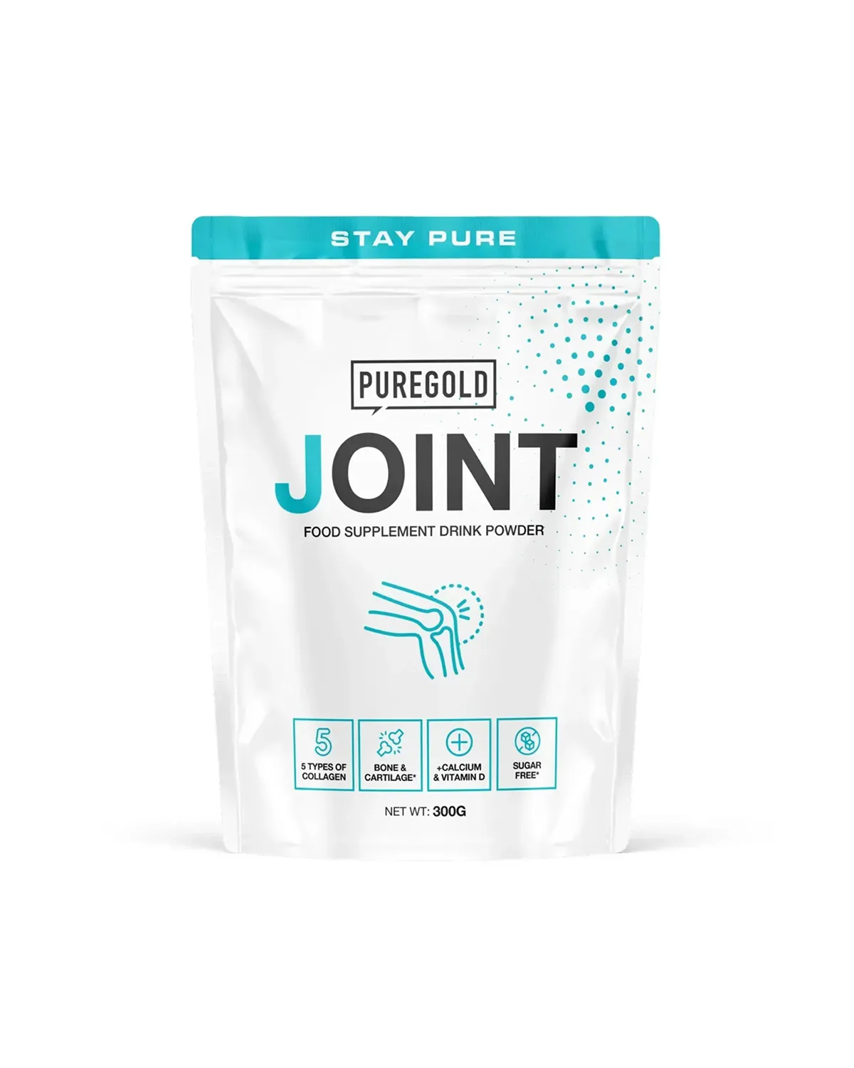Хондропротектор Joint Powder с малиной, 300 г Pure Gold 20401040