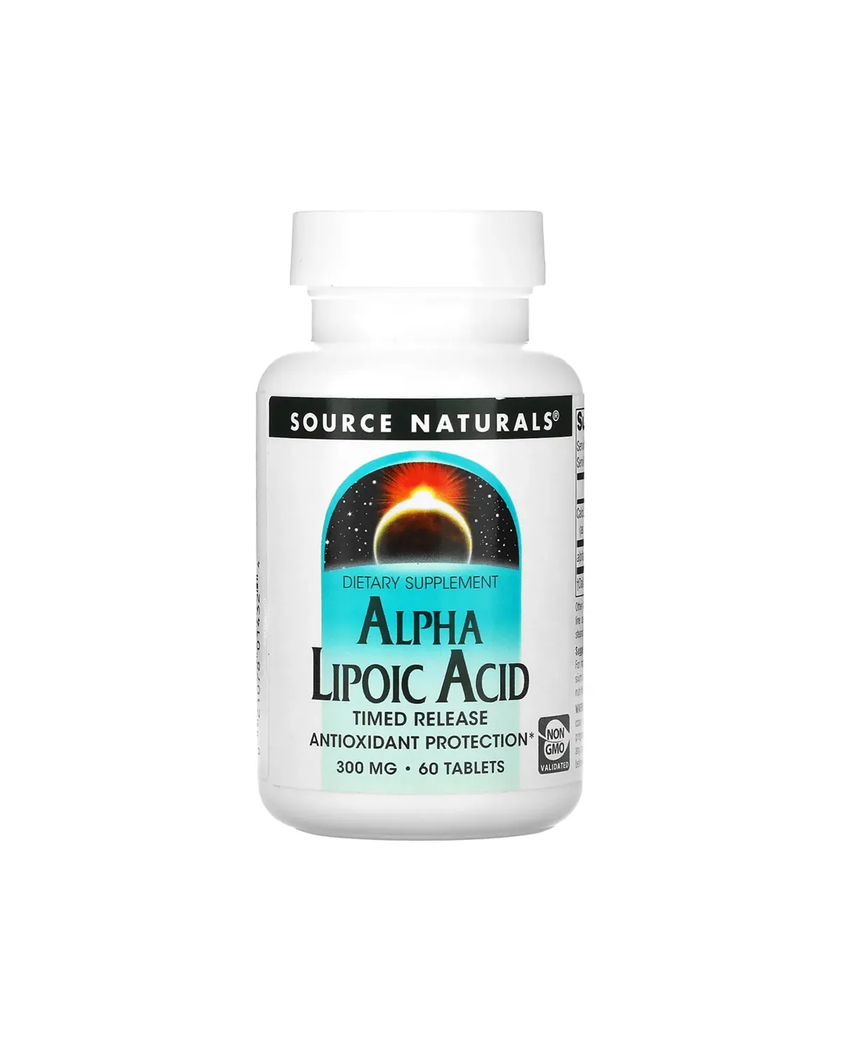 Альфа-липоевая кислота 300 мг, 60 таблеток Source Naturals 20401064