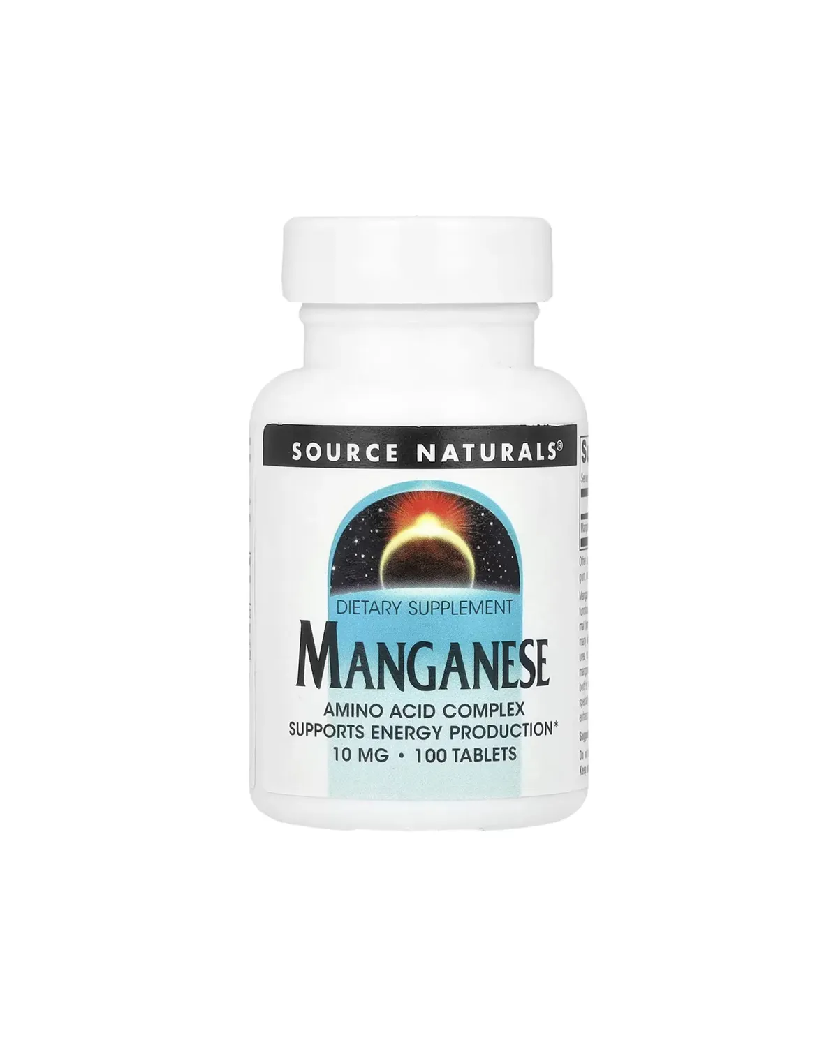 Марганец 10 мг, 100 таблеток Source Naturals 20401074