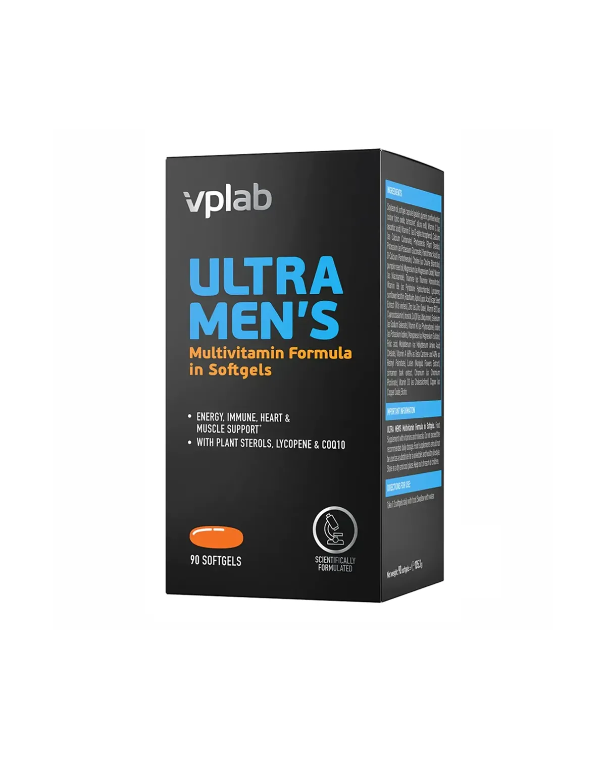 Мультивитамины для мужчин VPLab Ultra - 90 капсул Vplab 20401128