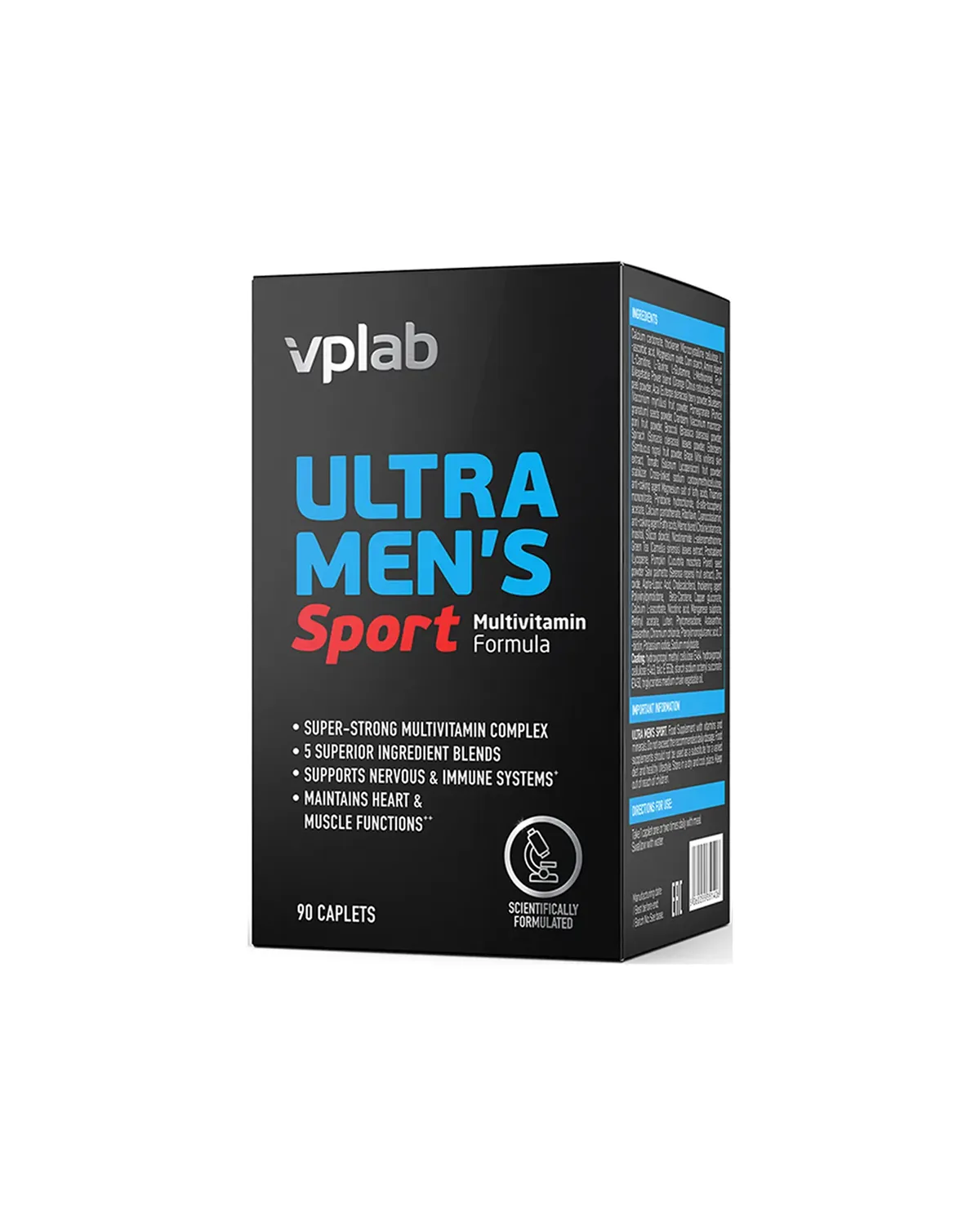 Мультивитамины Ultra Men's Sport - 90 капсул Vplab 20401173