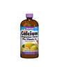 Жидкий кальций и магний цитрат + Д3 вкус лимона | 472 мл Bluebonnet Nutrition