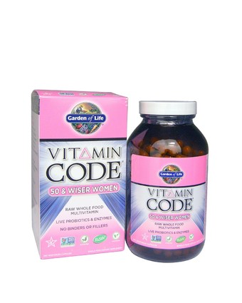 Витамины для женщин 40+ | 240 кап Garden of Life