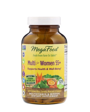 Витамины для женщин 55+ | 120 таб MegaFood