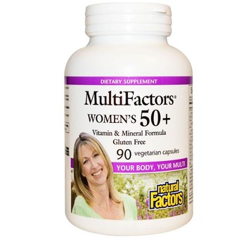 Витамины для женщин 50+ | 90 пастилок Natural Factors