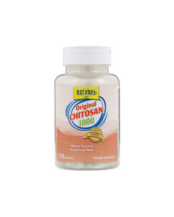 Хитозан 250 мг | 120 кап Natural Balance