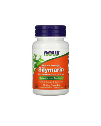 Силимарин (расторопша) 300 мг | 50 кап Now Foods